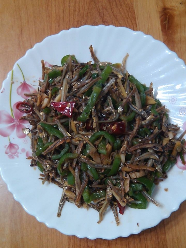 青椒魚乾